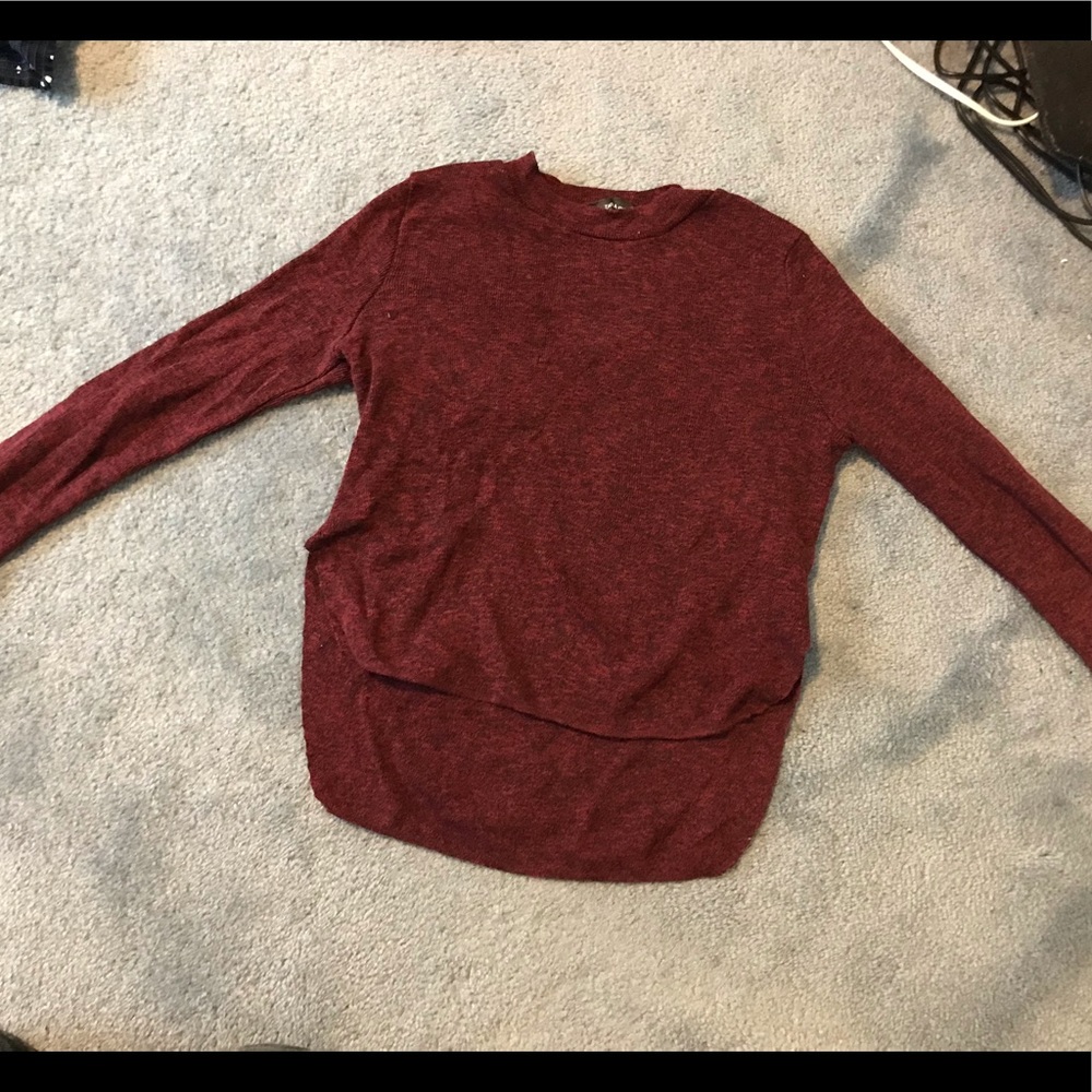 Zara cropped sweater